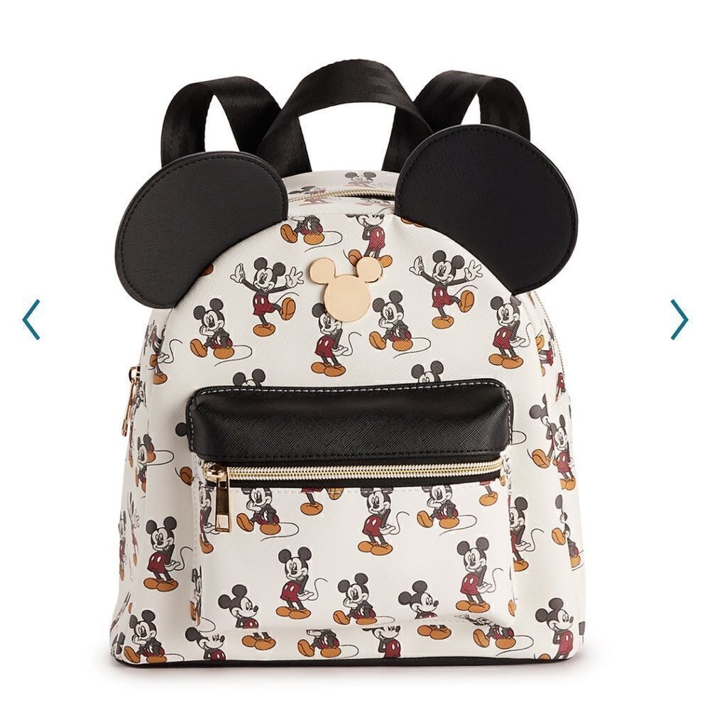 Disney Mickey Mouse Classic Toss Pattern Backpack NWT